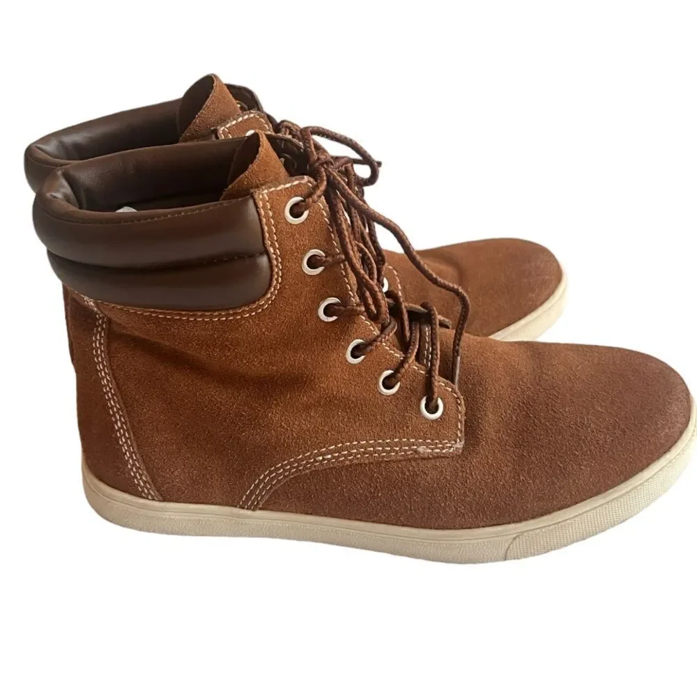 Circus by Sam Edelman Brown Jamie Padded Collar Boot sz 7